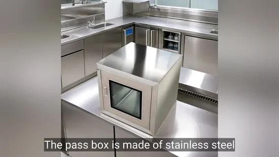 High-Quality Laboratory Cleanroom Pass Box for Secure Material Transfers